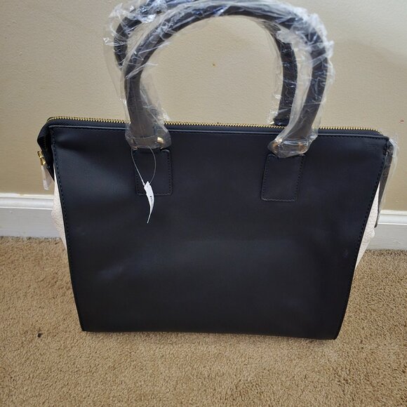 Aldo White and Cream Large Tote Bag - Picture 3 of 5